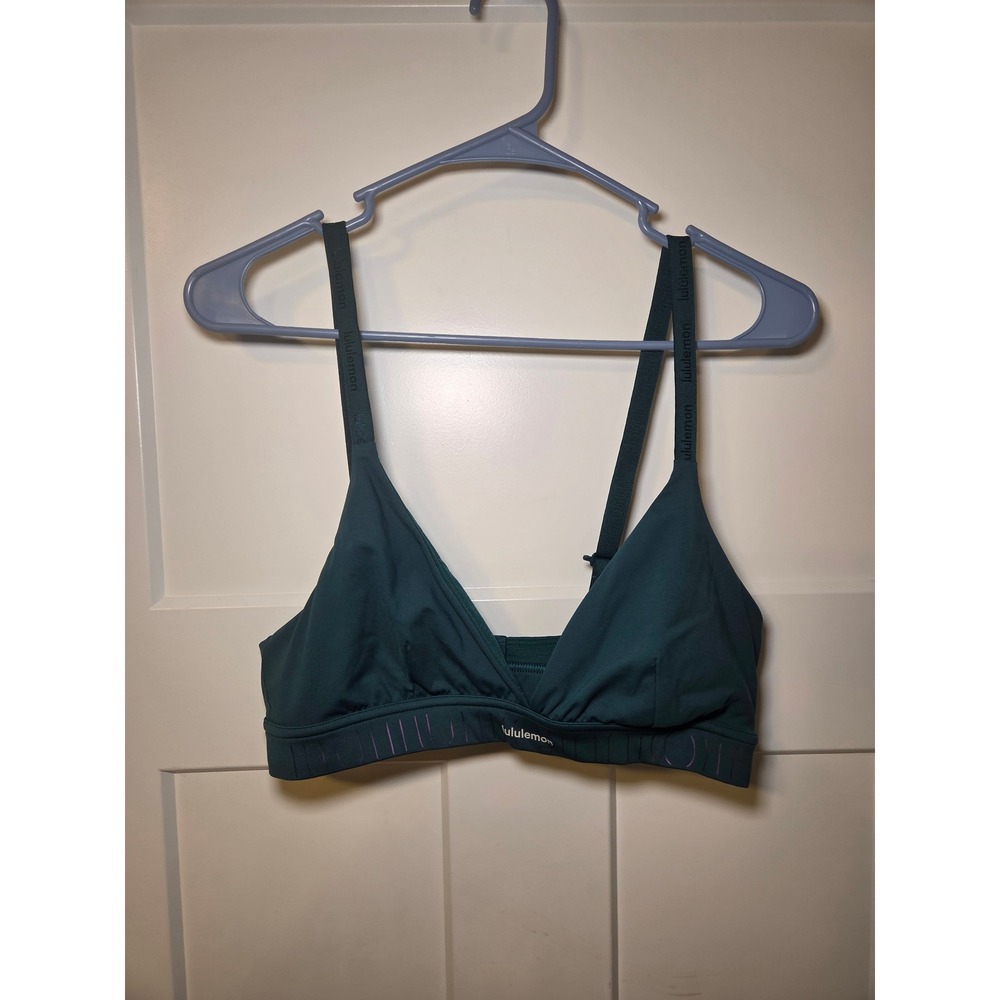 Lululemon License to Train Triangle Bra Storm Teal 10